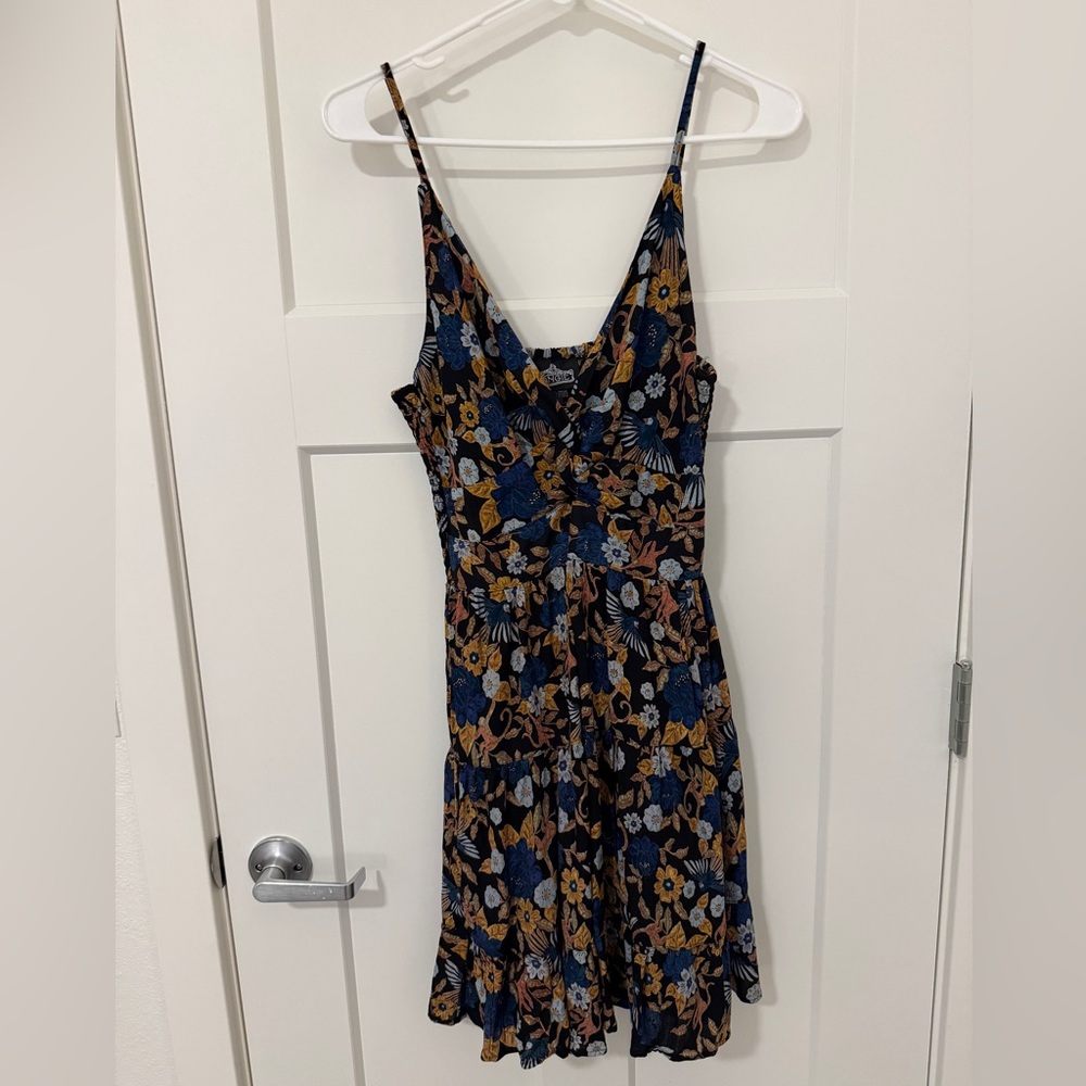 Fall Vibes Flowy Dress